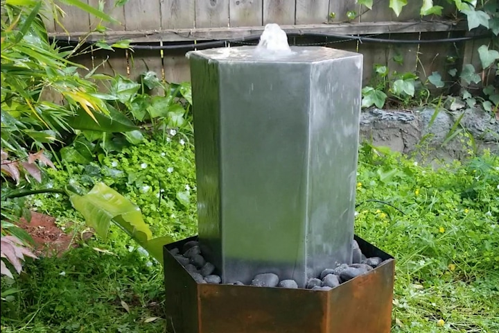 Hexagon Water Fountain