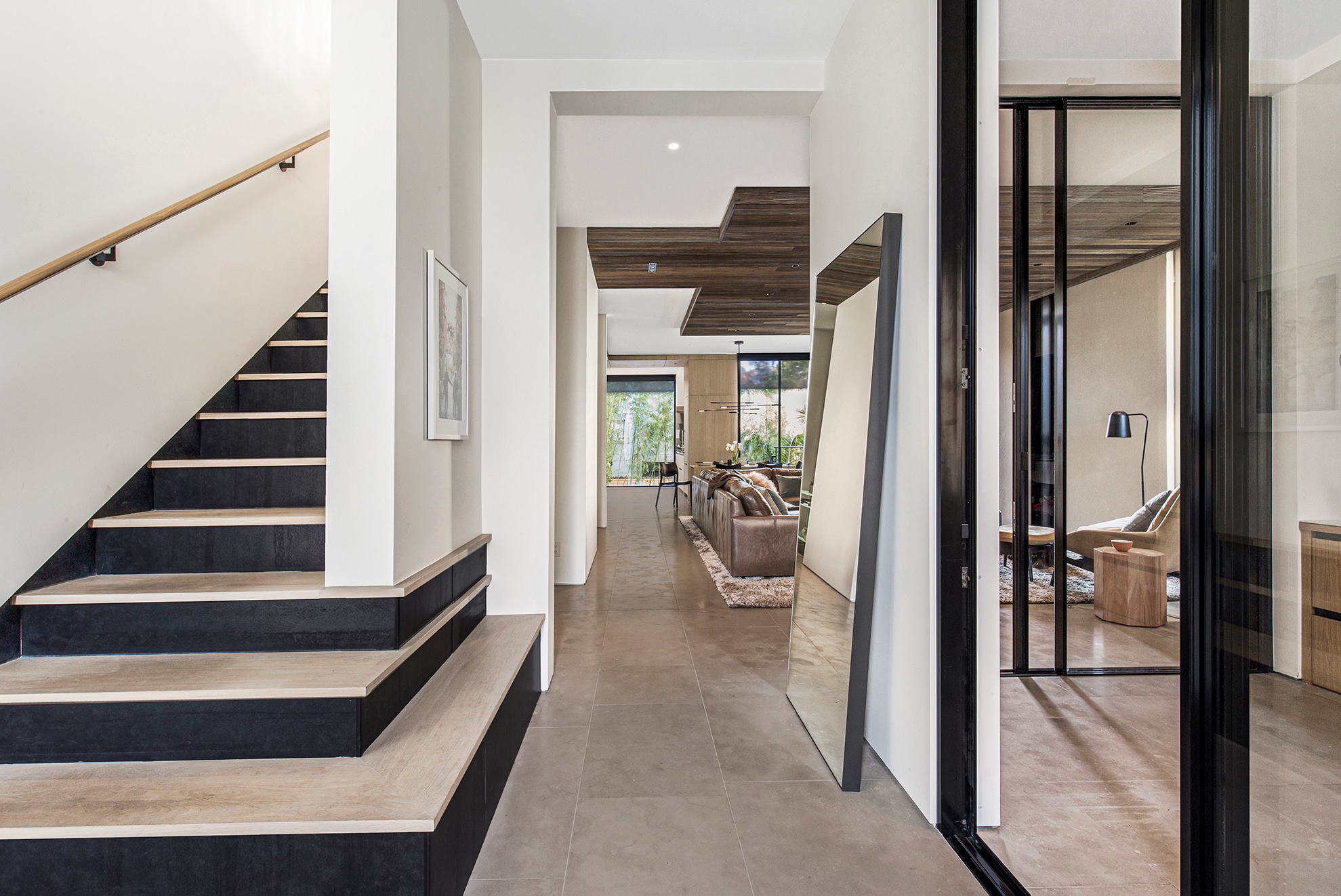 portfolio, castro district residential remodel, interior hallway