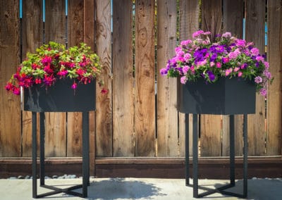 Geometric Standing Planters