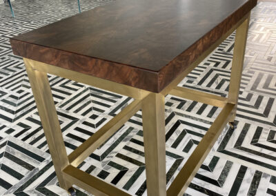 Pebble Beach Vanity Bench